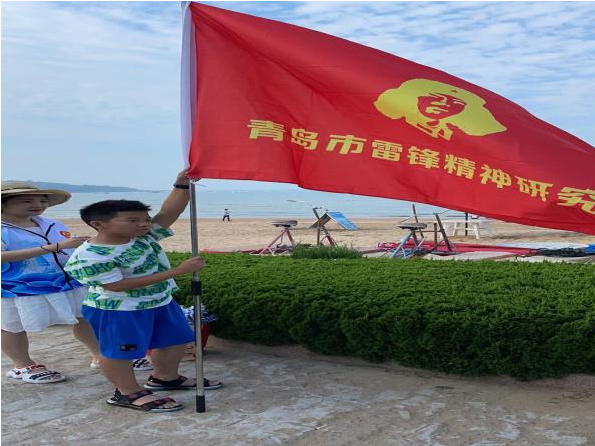 庆八一 观海博 争做环保小卫士